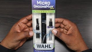 WAHL Ear Nose and Brow Trimmer Unboxing [upl. by Ahsoyek422]