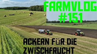 Farmvlog151 Strohfahren  Ackern für die zwischfrucht [upl. by Constant295]