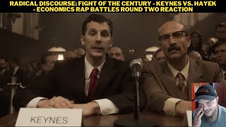 Radical Discourse Fight Of The Century  Keynes Vs Hayek  Economics Rap Battles Round 2 Reaction [upl. by Bruce]