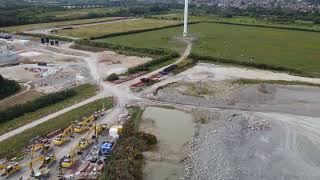 Newthorpe Sewage Farm 04824 4K [upl. by Manella72]