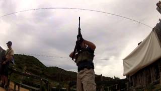 Poligono di tiro Glock cal9  Ak 47 GoPro [upl. by Irrem972]