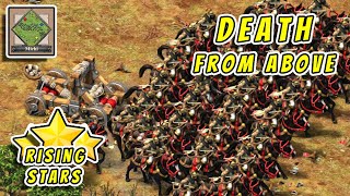 Hoang vs DracKeN  Mongols vs Mongols  Michi  Age of Empires 2 [upl. by Nilauqcaj120]