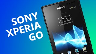 Xperia Go  o smartphone à prova dágua da Sony Análise [upl. by Gerrie]