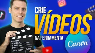 📹 Como fazer vídeos no Canva Aprenda a Criar e Editar Vídeos Online e Grátis [upl. by Donnenfeld]