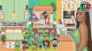 BIG FAMILY HOME PARA MI Y MIS 100 HIJOS 🏡  Gran Casa Familiar  Toca Boca House Idea [upl. by Ashbaugh]