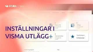 Inställningar i Visma Utlägg [upl. by Eloise]