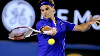 Federer v Roddick  Australian Open 2009 SF Highlights [upl. by Mohandis]