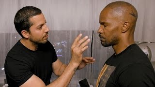 Jamie Foxx Invisible Touch Trick Real or Magic  David Blaine [upl. by Ahtram]