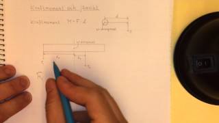 Fysik 2 Kraftmoment och jämvikt [upl. by Lacombe]
