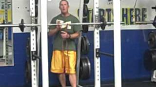 Barbell Front Squat with Bands [upl. by Yelbmik352]