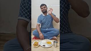 Shuddh shakahari bhojan Odia khana Bhari badhiya phoolgobhi Ka Tadka food shorts shortsvideo [upl. by Htinek841]