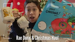 Rae Dunn amp Christmas Haul [upl. by Nedrud]