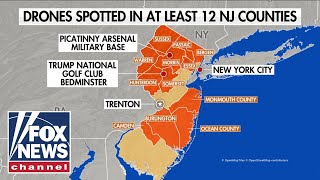 NJ drone sightings State officials accused of knowing more than theyre telling [upl. by Melleta356]