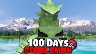 I Spent 100 DAYS in Minecraft Cobblemon Heres What Happened [upl. by Yoshio]