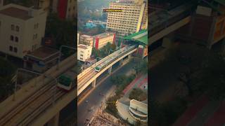 পাখির চোখে ঢাকা মেট্রো। Dhaka Metro Rail। Dhakadronevideo Dhaka DhakaMetroRail MetroRail [upl. by Herculie659]