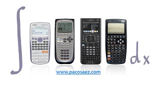 12 Parte II Integrales Calculadoras Texas Instruments y HP [upl. by Anes]