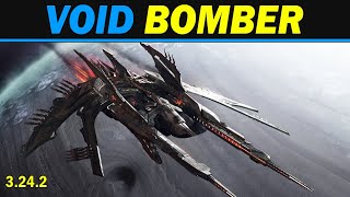 Star Citizen Void Bomber  Vanduul Heavy bomber [upl. by Teuton]