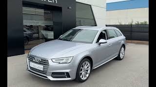 AUDI A4 Avant TDI 150CV SLINE STRONIC  vehículos silver [upl. by Greabe550]