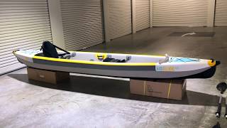 Bay Sports 2019 Air Glide 473  100 DropStitch Inflatable Kayak  HD Walkthrough Video [upl. by Pope]