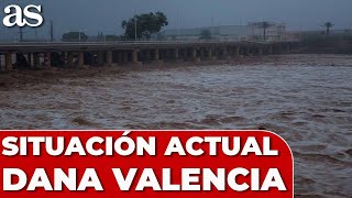 ESTA es la SITUACIÓN ACTUAL en varios puntos de VALENCIA destrozos en Aldaia calles inundadas [upl. by Avrenim173]