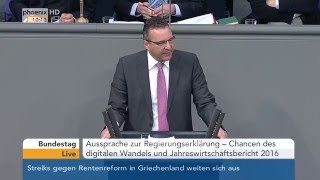 Bundestag Aussprache über den Jahreswirtschaftsbericht weitere Redner am 28012016 [upl. by Tamaru]