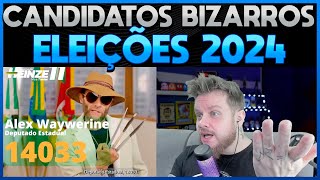 React  Os mais Bizarros e Engraçados Candidatos do Brasil PARTE 3 FaladeTudo [upl. by Emsoc]