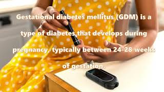 Gestational diabetes mellituspregnancy DMTreatment dmdiabetesmanagementpregnancydm [upl. by Aklog]