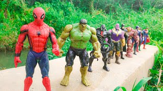 Avengers Superhero Story Marvels SpiderMan 2 Hulk Iron Man Captain America Venom [upl. by Sari780]