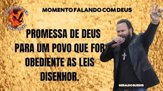 PREGAÇÃO COM GERALDO GUEDES 191124 promessa de Deus para um povo obediente as leis do senhor [upl. by Gorlin]