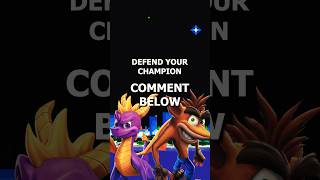 Battle of the Characters Vol 6 Spyro the Dragon VS Crash Bandicoot [upl. by Asen931]