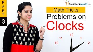 Aptitude Made Easy  Problems on Clocks 3 Basics and Methods Angle between hands Tricks [upl. by Anecusa]