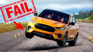 7 Cars that FAIL the Moose Test [upl. by Obe]