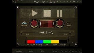 FLY TAPE by MSXII Sound Design  iOS Tape AUv3 FX  Demo for the iPad [upl. by Llednahs]