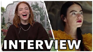 POOR THINGS Interview  Emma Stone Reveals Why Bella Baxter Is Her quotFavorite Character EVERquot [upl. by Nytsud]