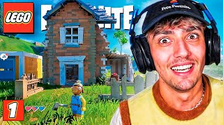 Jugué LEGO FORTNITE por primera vez y me encantó [upl. by Aneehsram456]