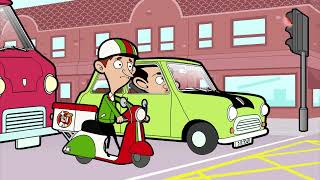 Pizza Delivery Wars  Mr Bean Animated Season 2  Funny Clips  Mr Bean [upl. by Tepper]