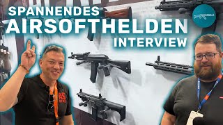 Airsoft Events by Airsofthelden Soul im Interview auf der IWA [upl. by Amiarom695]