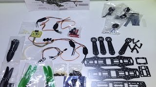 Unboxing del Drone de carreras ZMR250 [upl. by Dewain]