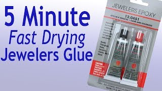 Jewelers Epoxy Glue [upl. by Lishe713]