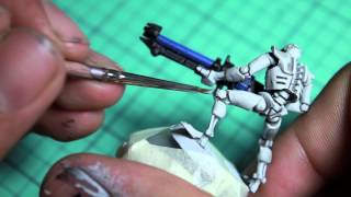 How to Paint Jays Ice Necrons or Snow Themed Necrons [upl. by Eciryt]