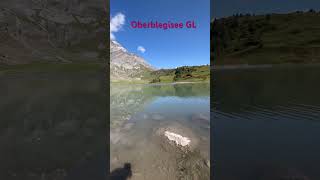 oberblegisee in braunwald glarus switzerland swim [upl. by Bergerac]