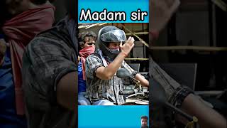 Madam sir funny song madamsir police shorts [upl. by Sungam]