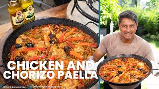 Goma At Home Chicken And Chorizo Paella [upl. by Idell]