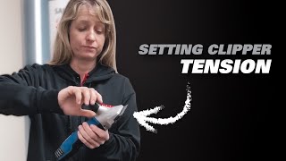 How to set the tension on your Heiniger Clippers [upl. by Avlem]