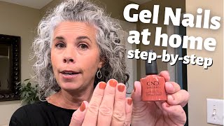 How to do GEL NAILS at Home  Gel Polish Tutorial Step by Step [upl. by Crosley89]