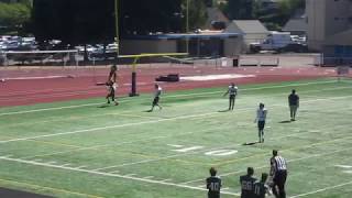 Michael Faber KRHS 2020 WRDB First Varsity TD [upl. by Beisel9]