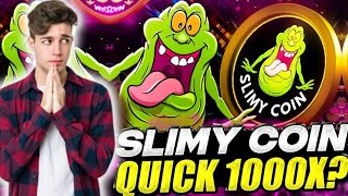 SLIMY COIN PRESALE LIVE 🔥1000X SOON 🔥 JOIN COMMUNITY NOW [upl. by Aidnyl]