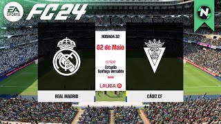 FC 24  Real Madrid vs Cádiz CF  Laliga EA Sports 60FPS [upl. by Celinka]