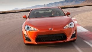 2013 Scion FRS First Drive Racetrack Review [upl. by Lezirg]