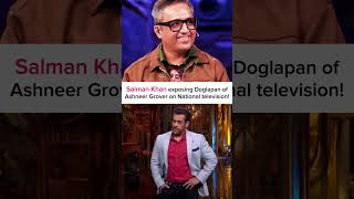 Salman Khan bashed Entrepreneur Ashneer Grover 🔥  salmankhan weekendkavaar biggboss [upl. by Laenahtan597]